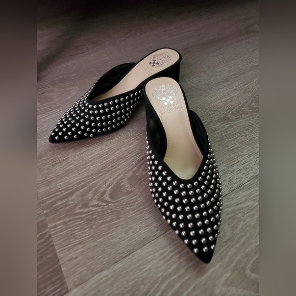 Vince Camuto Shoes - Vince Camuto Real Suede Mules